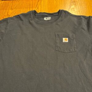 Carhartt 3XL Blue/Gray Short Sleeve T-Shirt
